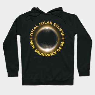 Total Solar Eclipse 2024 New Brunswick, Canada Hoodie